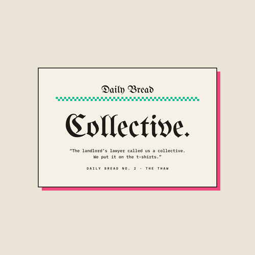 Collective. Poster, bone