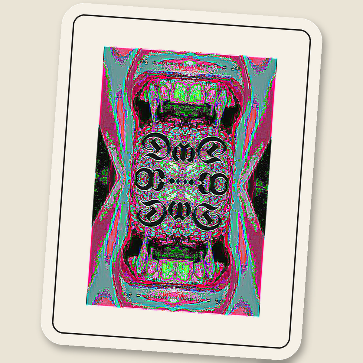 Daily Bread №1 Cover · Glitch Sticker, kaleid