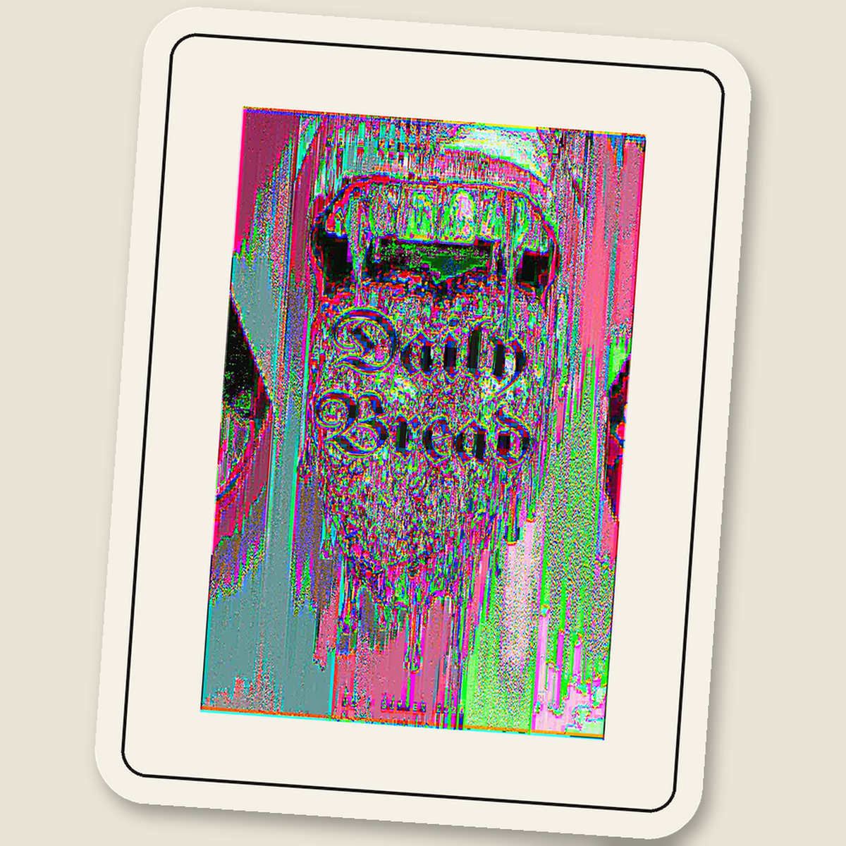 Daily Bread №1 Cover · Glitch Sticker, melt