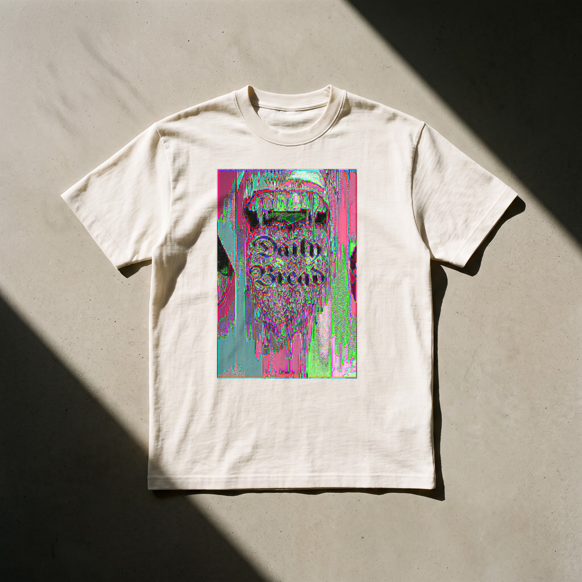 Daily Bread №1 Cover · Glitch Tee, bone