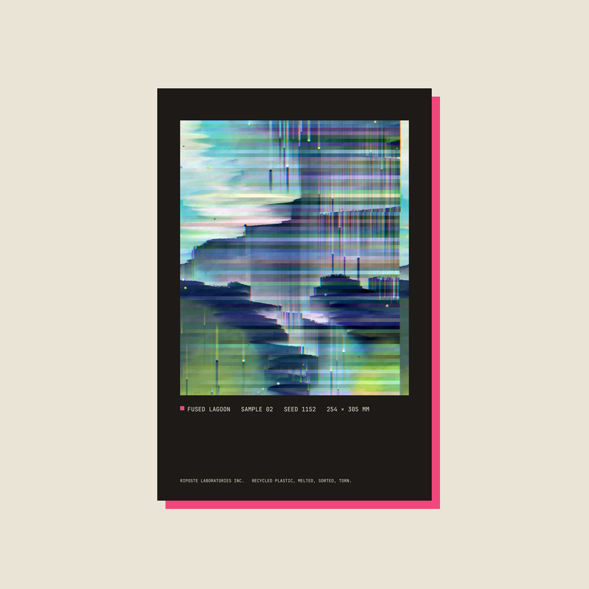 Fused №2 · Poster, ink
