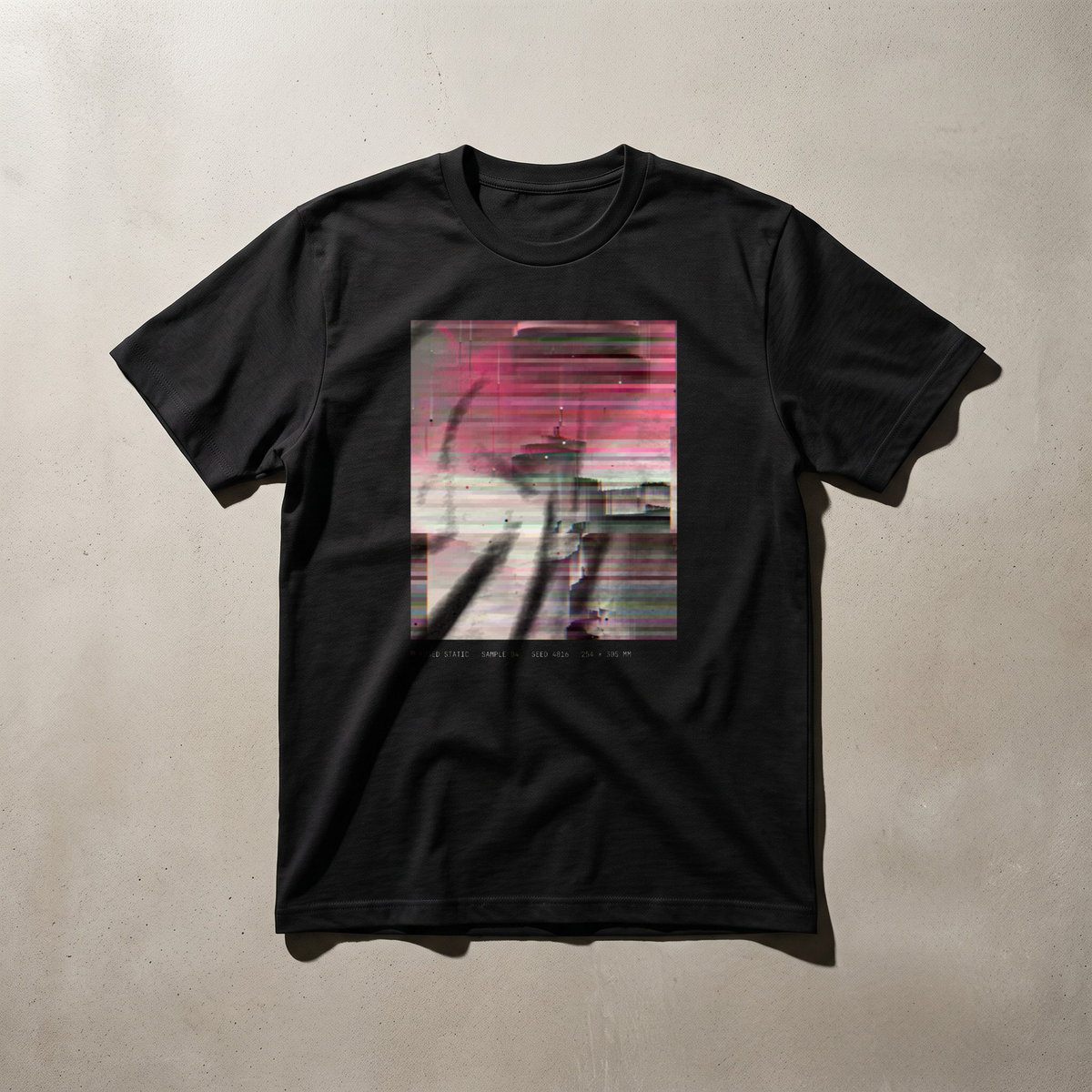 Fused №4 · Tee, ink
