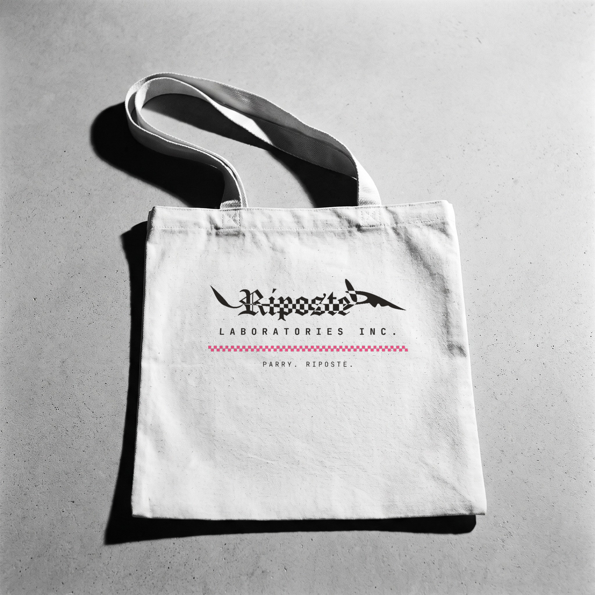 Riposte Wordmark Tote, natural